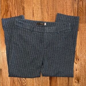 Crosby. Gray Ankle Length Women’s Size 8 Tweed Stretch Pants